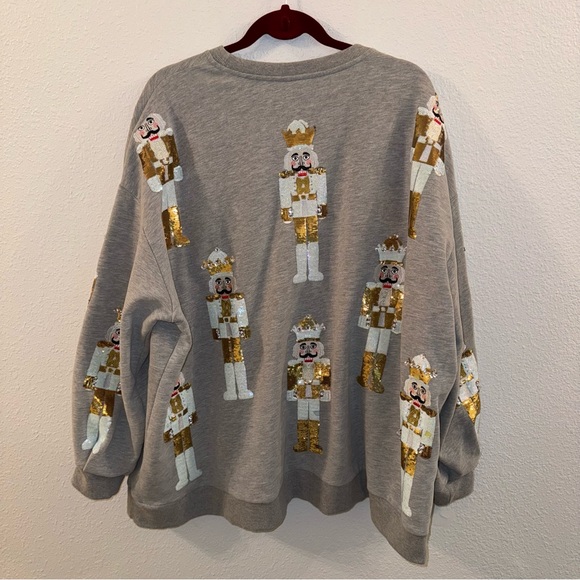 Nutcracker Sweatshirt by Queen of Sparkles. - Picture 6 of 9